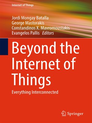 cover image of Beyond the Internet of Things